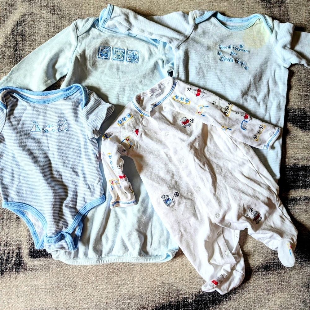 Newborn Boy Outfit Set
